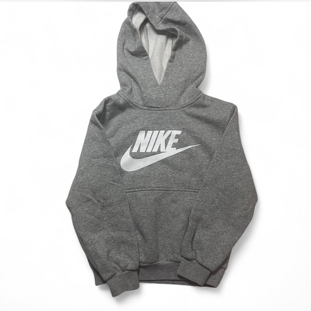 Nike Kids Charcoal Gray Hoodie